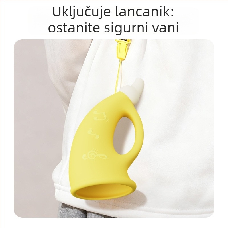 Glazbena igračka za rano obrazovanje - plastika; razvija hvatanje i osjetilnost; pakiranje: individualna kutija; prikladno za djecu od 0 do 3 godine