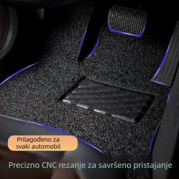 Automobilske podne prostirke s silk-circle dizajnom (PVC materijal; za posebno vozilo; bez loga; podrijetlo Beijing)