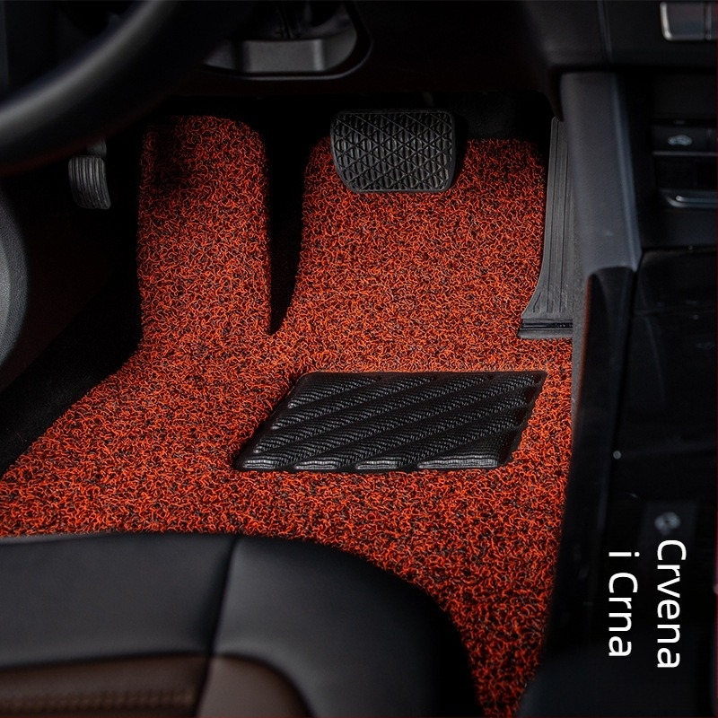 Automobilske podne prostirke s silk-circle dizajnom (PVC materijal; za posebno vozilo; bez loga; podrijetlo Beijing)