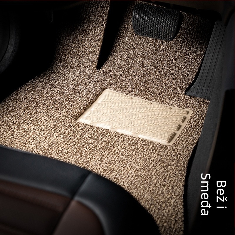 Automobilske podne prostirke s silk-circle dizajnom (PVC materijal; za posebno vozilo; bez loga; podrijetlo Beijing)