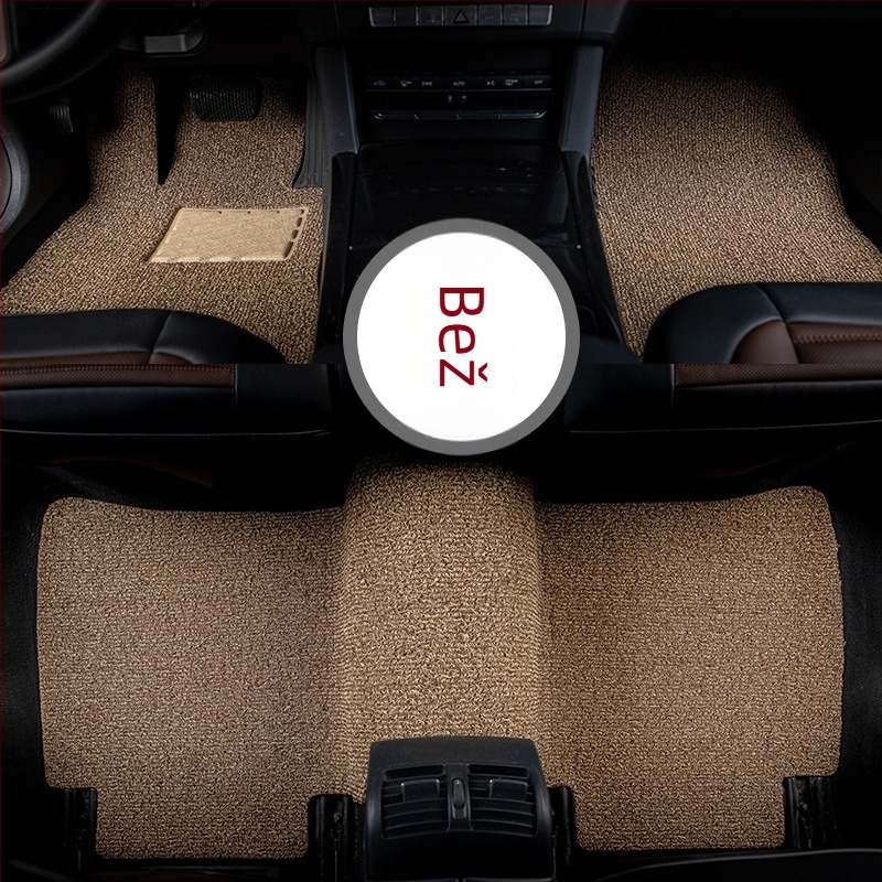 Automobilske podne prostirke s silk-circle dizajnom (PVC materijal; za posebno vozilo; bez loga; podrijetlo Beijing)