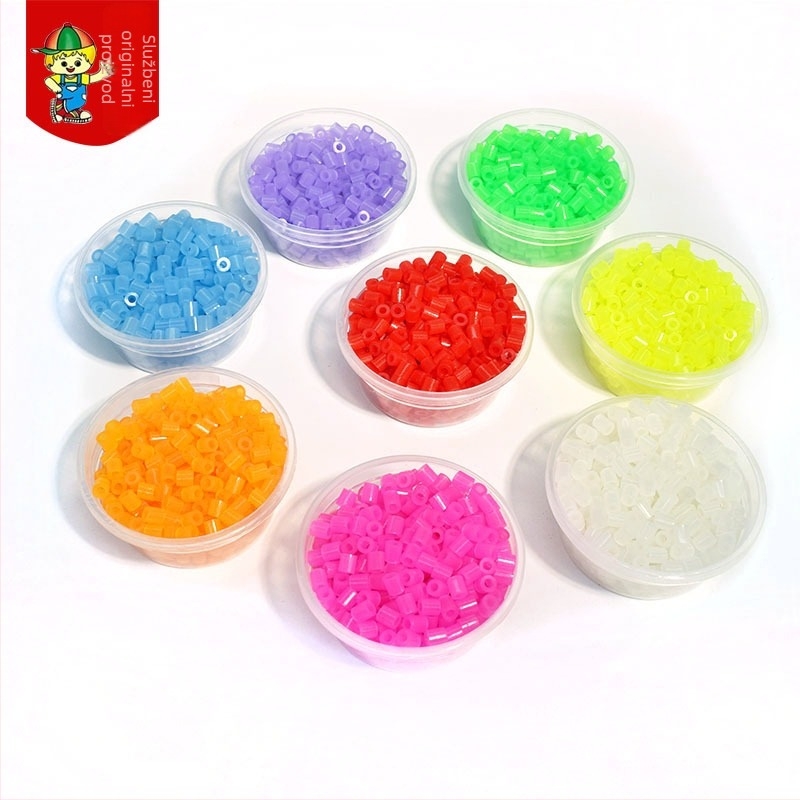 Plastični DIY puzzle s perlicama - ravni puzzle, svjetleće perlice, prilagodljivo prema nacrtu, za uzrast 7-14 godina