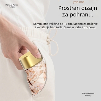 Sklopivi sunčani kišobran s UV zaštitom UPF 30+, 6 bakrenih kraka, ručka od legure, kompaktan kapsularni dizajn za djecu