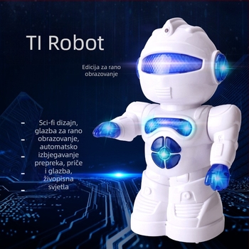 Dječja edukativna igračka: višefunkcionalni robot za rano obrazovanje s daljinskim upravljačem, svjetlom i glazbom, interakcija roditelj-dijete