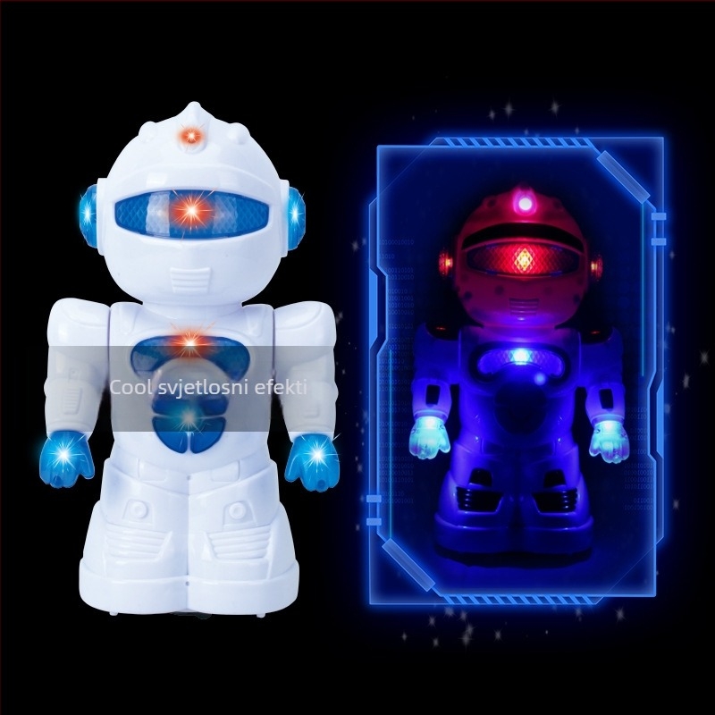 Dječja edukativna igračka: višefunkcionalni robot za rano obrazovanje s daljinskim upravljačem, svjetlom i glazbom, interakcija roditelj-dijete