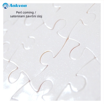 Papirnati ravni puzzle s prilagodljivim sublimacijskim prijenosom topline za DIY foto koláž
