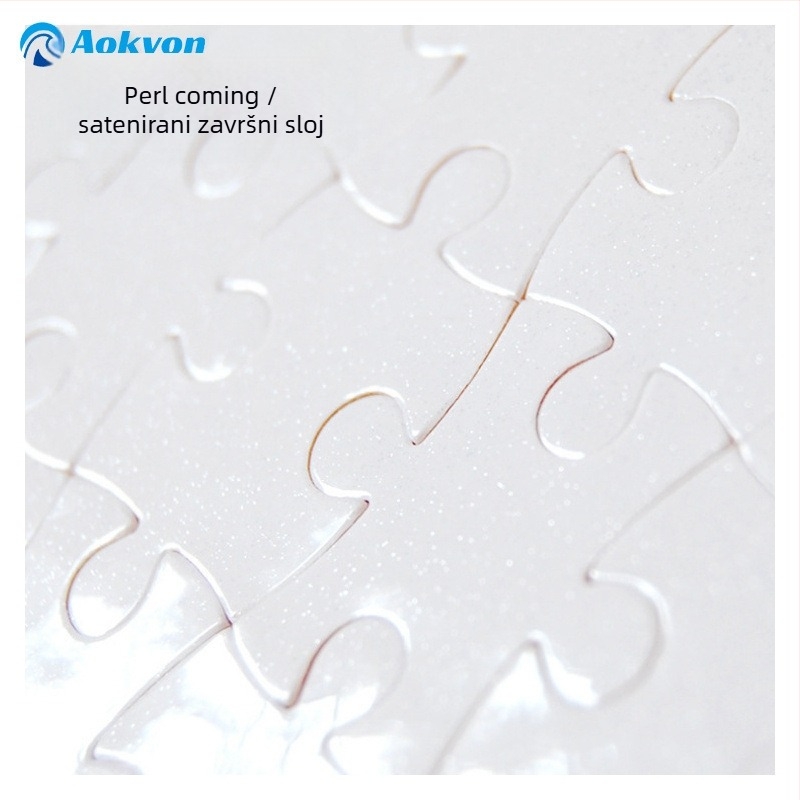 Papirnati ravni puzzle s prilagodljivim sublimacijskim prijenosom topline za DIY foto koláž