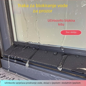 Prozorska vodonepropusna brtva za vanjske prozore, zaštita od kiše, sprječavanje povratnog dotoka kišnice