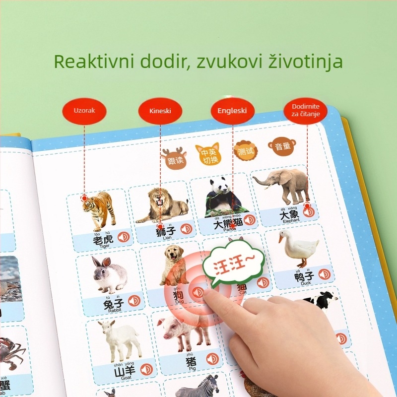 Govoreća mašina za rano obrazovanje s audio knjigom (Marka Starship; Funkcija: ponovno napajanje, s glazbom/glasom; Materijal: papir; Napajanje: litijska baterija; Dobna skupina: 4–6 godina)