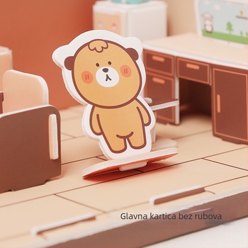 3D puzzle set - EVA materijal, DIY slaganje, edukativna igračka za djecu 4–6 godina, težina 145 g