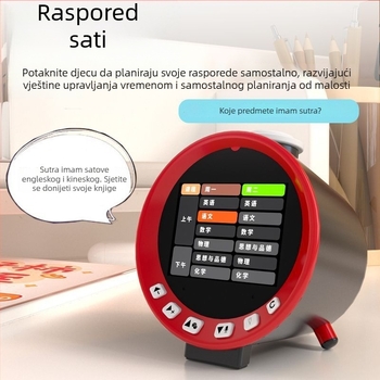 Obrazovni robot-budilica za djecu sa Bluetoothom, USB punjenjem, ABS kućištem, 2–4 GB memorije, za uzrast 7–14 godina (Model Z1)