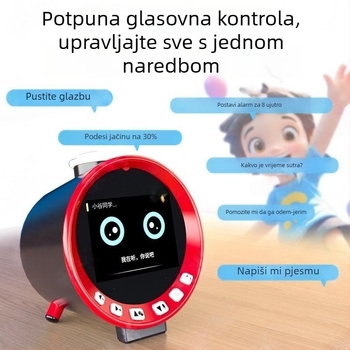 Obrazovni robot-budilica za djecu sa Bluetoothom, USB punjenjem, ABS kućištem, 2–4 GB memorije, za uzrast 7–14 godina (Model Z1)