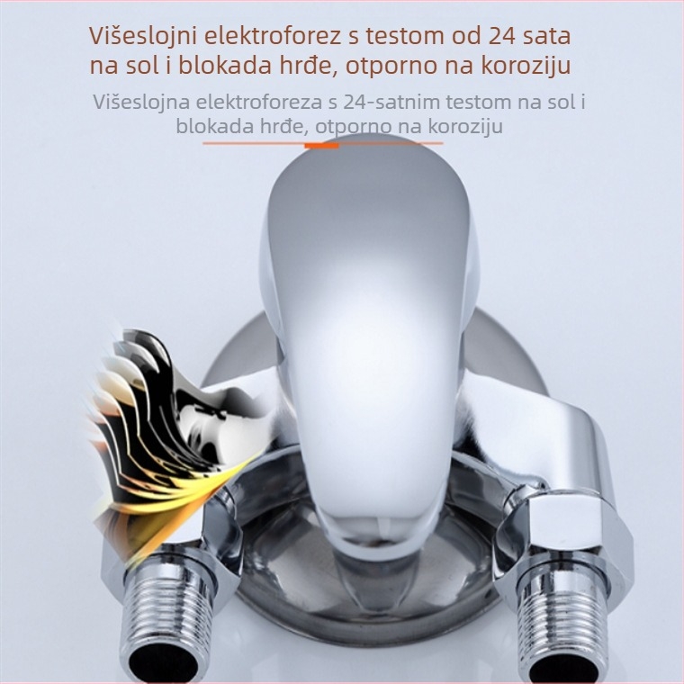 Solarni miješajući ventil za solarni električni bojler Baoqiang BQ61275, 1.6 radni tlak, moderni minimalistički stil (Model: BQ61275; Marka: Baoqiang; Radni tlak: 1.6; Stil: Moderni minimalistizam)