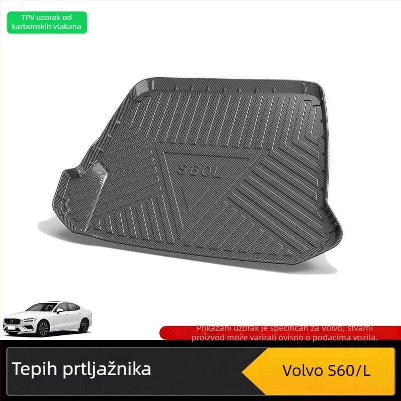 Podložak za prtljažnik za Volvo XC90, S60, L40 i V80 – unutarnja oprema za 7 sjedala