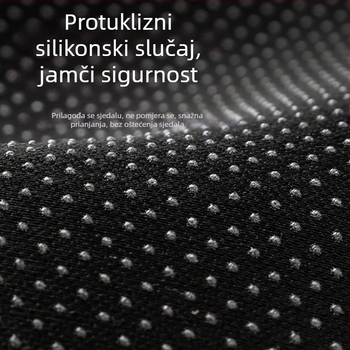 Ventilirajući hlađajući jastuk za automobil s USB ventilatorom, kompatibilnost 12V/24V, za auto, kamion i ured, poliester površina