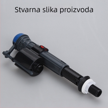 Ventil za ulaz vode u WC-u – univerzalni dijelovi spremnika, kontrola visine razine vode, POM materijal, ubrizgano kalupljenje