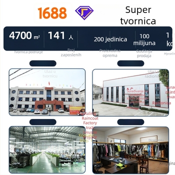 Pončo za motocikle za odrasle, s podijeljenim dizajnom, prilagodljivo, vodootporo