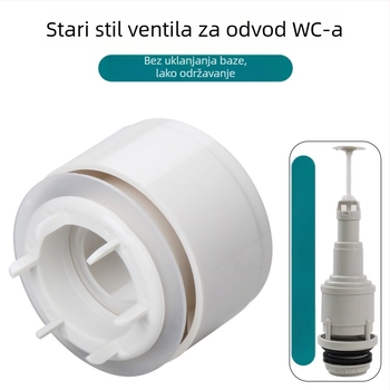 Pribor za ispušni ventil spremnika za WC SW341B/706B/785B716CW703 — jezgro ventila i gumeni brtveni prsten B1018