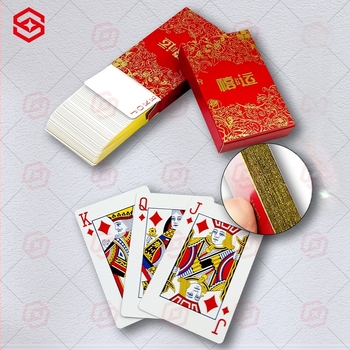 Poker karte s metalskim rubom i jezgrom papira; mogućnost prilagodbe logotipa; za zabavu; od 14 godina nadalje