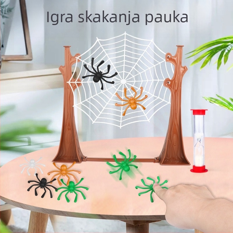 Stolna igra s mrežom pauka – obiteljska zabava u zatvorenom prostoru, puzzle (Materijal: Plastika; Dob: 4–14 godina; Koordinacija ruka-oko; Interakcija roditelj-dijete; Intelektualni razvoj)