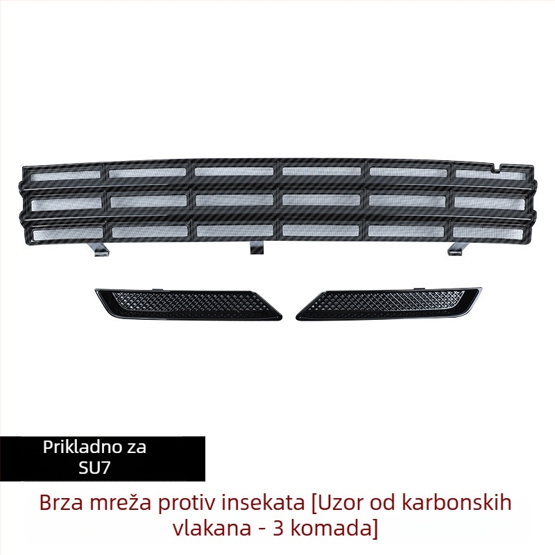 Kompatibilno sa SU7/YU7; mreža protiv insekata za rezervoar vode rashladne tekućine; središnja rešetka; vanjski auto dodatak Jia yi tian
