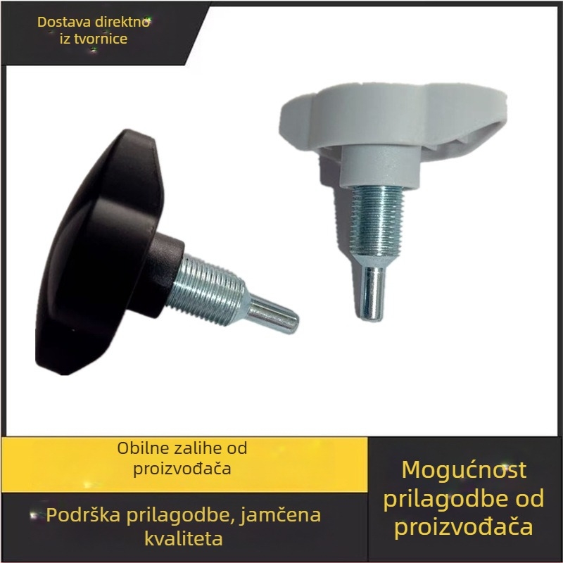 M16 pin za podešavanje sjedala za spinning bicikl – vučni pin, galvanizirano željezo, A1 kvaliteta, Gb/t119.1/119.2