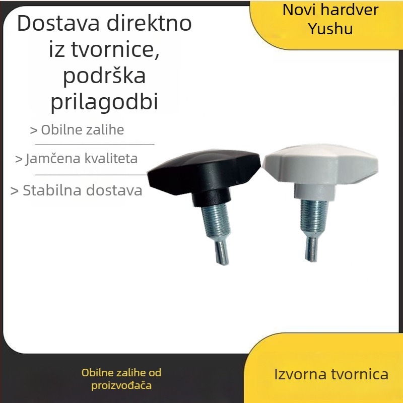 M16 pin za podešavanje sjedala za spinning bicikl – vučni pin, galvanizirano željezo, A1 kvaliteta, Gb/t119.1/119.2