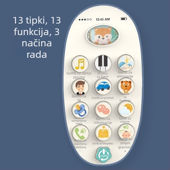 Stroj priča za rano obrazovanje s motivom zeca - električni, roditelj-dijete igranje, glazbena igračka, plastična, na baterije