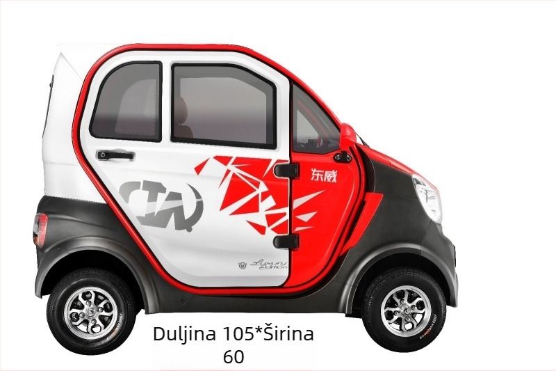 Zatvorena zavjesa za sunce za električne kolica za starije osobe, mreža protiv komaraca i peludi – za modele s tri ili četiri kotača