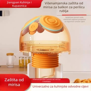 Trostruki spoj za odvodnu cijev perilice rublja – ABS materijal, Riverside, šifra 4567, 1:2 razdjelnik