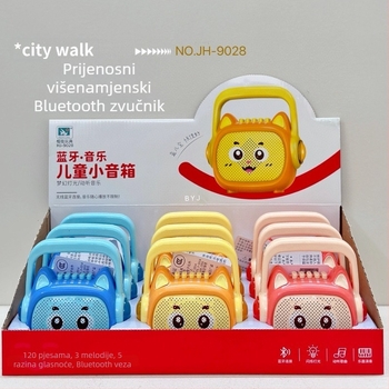 Edukativna Bluetooth priča mašina za djecu – interaktivni glazbeno-glasovni player, emocionalni razvoj, 0–3 godine, plastična