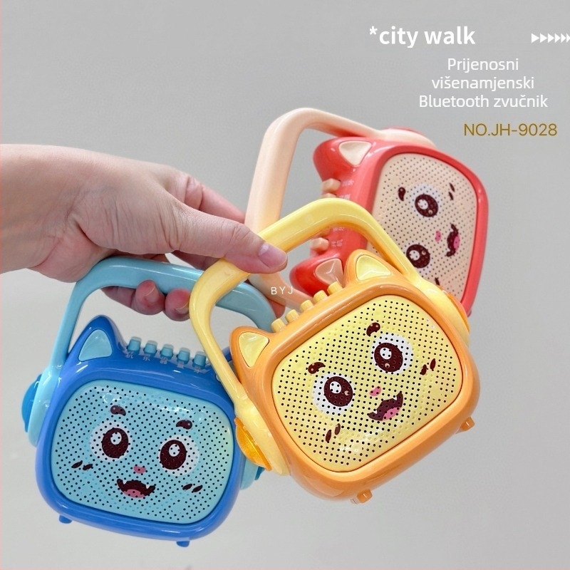 Edukativna Bluetooth priča mašina za djecu – interaktivni glazbeno-glasovni player, emocionalni razvoj, 0–3 godine, plastična