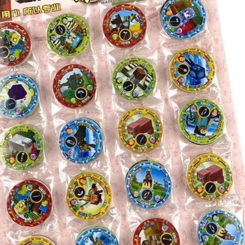 PVC plastične okrugle karte za društvene igre; za djecu 4-14 godina; potiču vid i kognitivni razvoj.