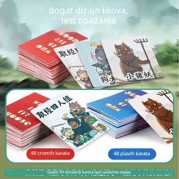 Obrazovna društvena igra za djecu: Pogodi tko sam Langlang Mountain Little Monster — interaktivni plastični zagonetni igrač za učenje (14+)