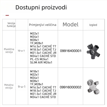 Neoperl alat za demontažu aeratora slavine – neklizajući držač, plastičan, Watermark potvrda (WMKA21177)