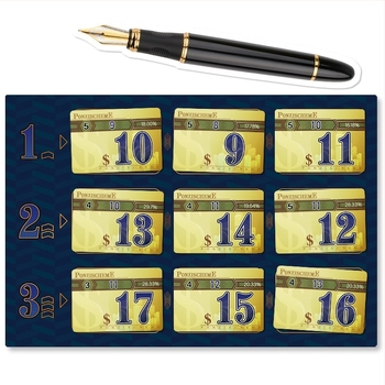 Ponzi shema — kartna stolna igra za druženje; Materijal: papir; Brand: Henglais; Za dob 14+; Razvija emocionalni razvoj; Tema protiv prijevara.
