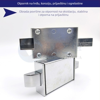 Teški vratni bolt zaključavanje s automatskim zatvaranjem i samozaključavanjem