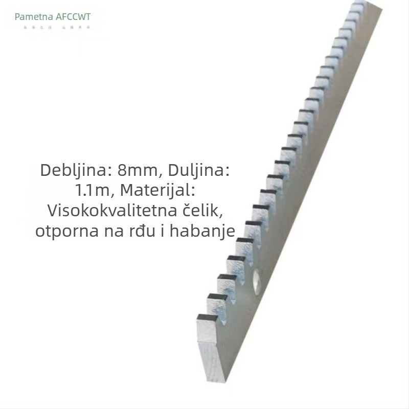 Motorizirani mehanizam za klizna vrata s zupčanikom, nehrđajući čelik, američki stil, artikal 1009610215