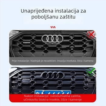 Mreža protiv insekata za Audi Q5L – prednja središnja mreža s pokrovom spremnika vode, dekorativna modifikacija (Šifra proizvoda: Ltao847701619215; Materijal: Drugo; Životni vijek: Drugo; Marka: Drugo)