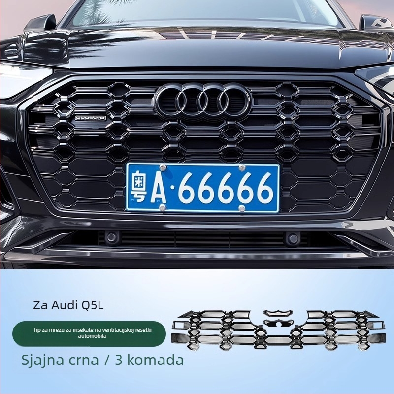 Mreža protiv insekata za Audi Q5L – prednja središnja mreža s pokrovom spremnika vode, dekorativna modifikacija (Šifra proizvoda: Ltao847701619215; Materijal: Drugo; Životni vijek: Drugo; Marka: Drugo)