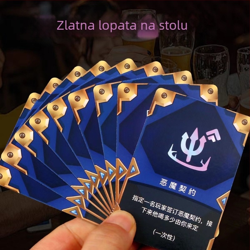 Igra za ispijanje s plastikovim kartama društvene igre — Kabao, pogodna za druženja, za 14+