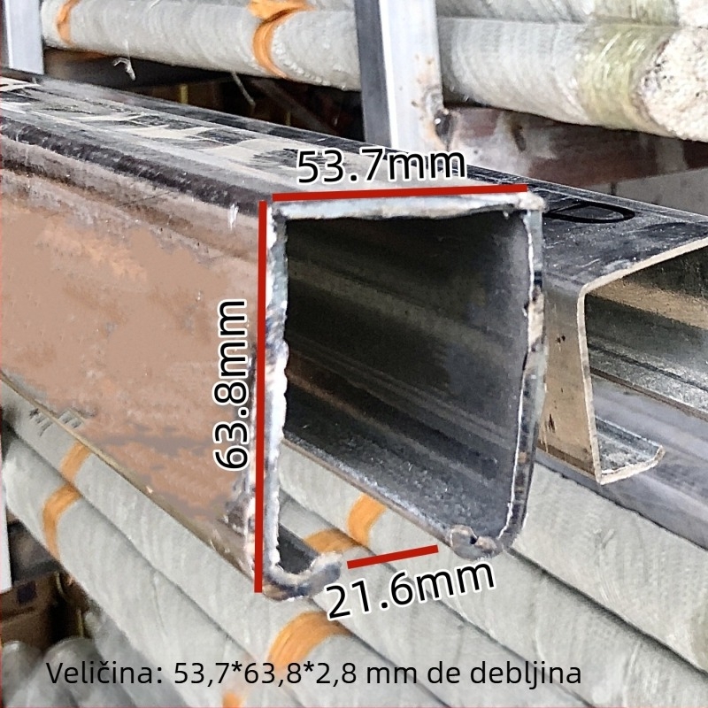 Valjak za klizna vrata, čelik, premaz sprejom, artikl 450, Chaosheng Industry, moderan minimalistički stil