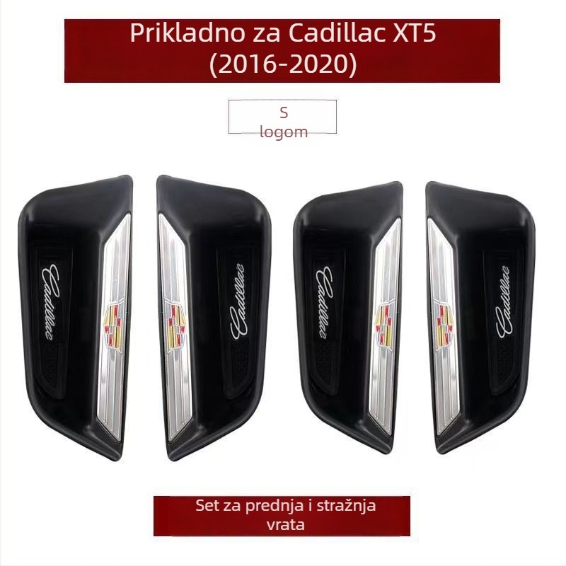 Kutija za skladištenje uz naslon za ruke na vrata Cadillac XT5/XT6 s drškom | Materijal Plastika | Zapremina 100 | Tip Visi