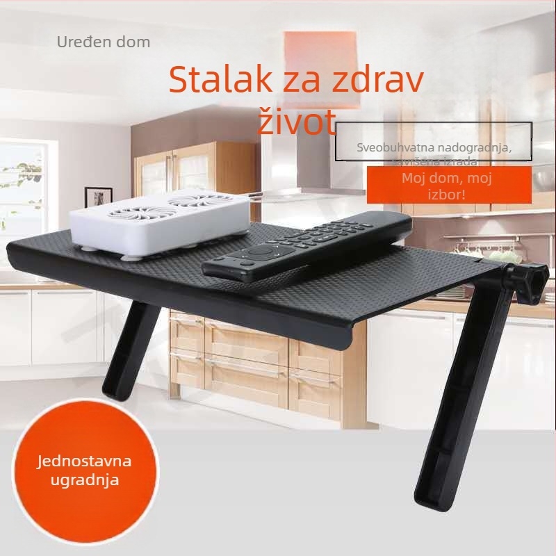 Zidni okvir za TV i monitor, prostor za bežični usmjerivač i set-top box, uredska organizacija