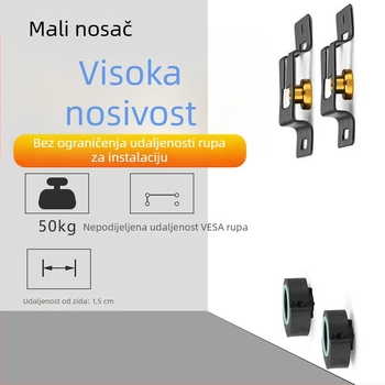 MF2003 LCD TV zidni držač, metalna konstrukcija, mehaničko upravljanje, nosivost preko 15 kg