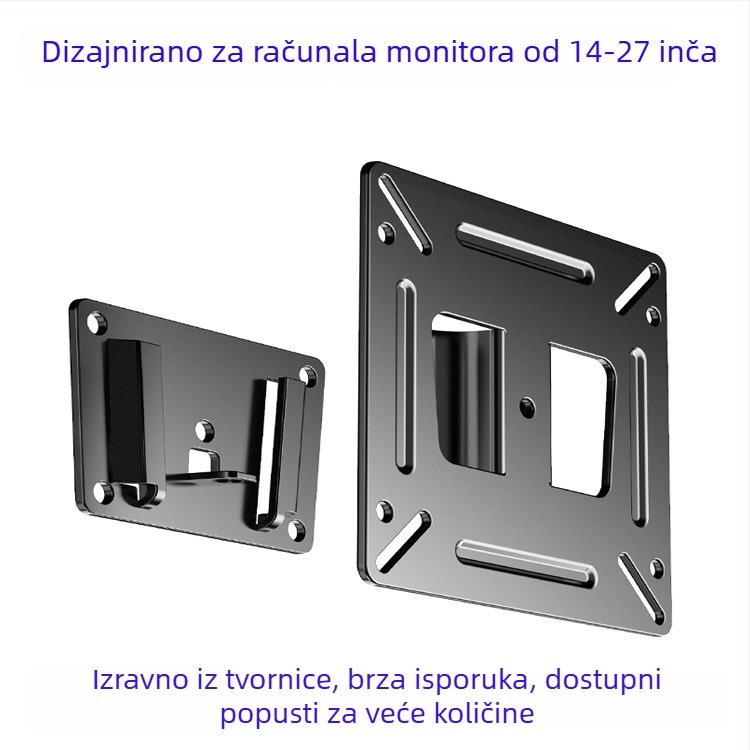Zidni držač za monitor Golden Elephant Rack (mehaničko upravljanje, model N2, kompatibilan s računalnim monitorima)