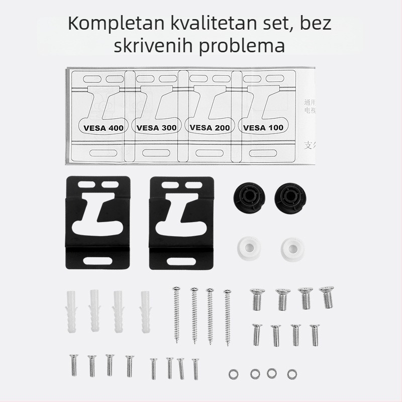 Zidni nosač za TV | Željezni nosač, nosivost preko 15 kg, Model MF2002, Mehaničko upravljanje