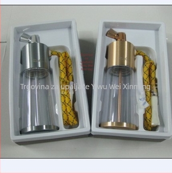 Metalna vodena lula, model 511, kutija 60 komada, moguć tisak logotipa, brend Genuine