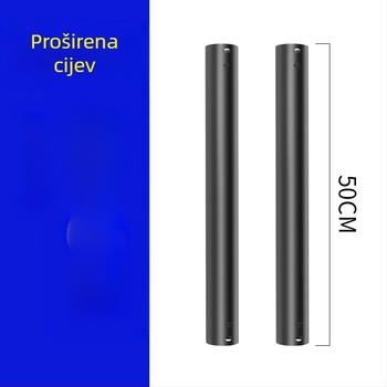 Držač za TV na strop s teleskopskom produženom šipkom – visići stropni nosač – Model: Mala produžna šipka