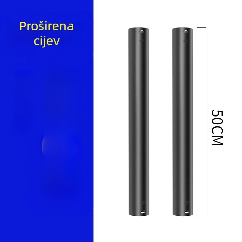 Držač za TV na strop s teleskopskom produženom šipkom – visići stropni nosač – Model: Mala produžna šipka
